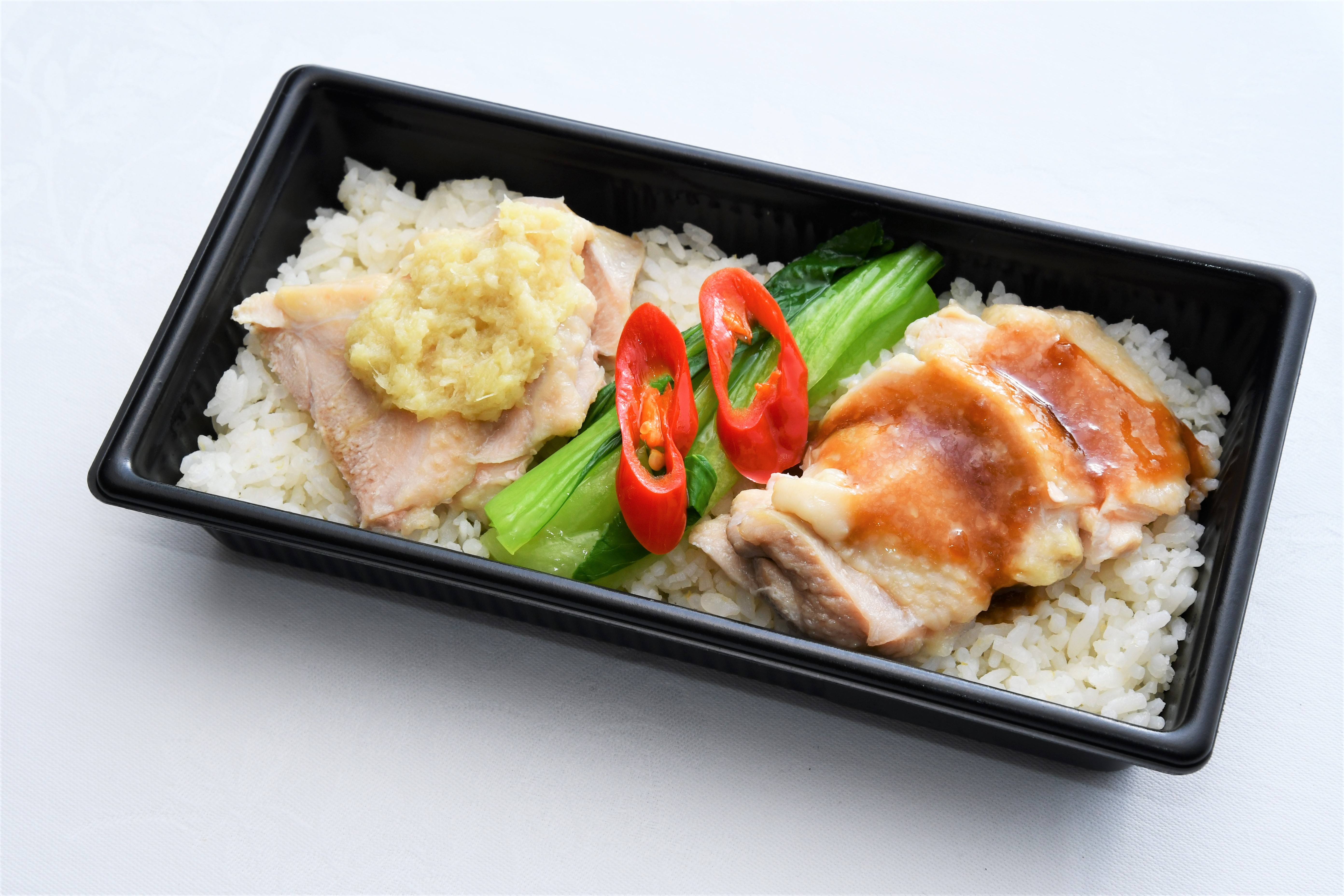 本場chef監修 シンガポールチキンライス Singapore Chicken Rice Kurukuru 長距離デリバリー クルクル です 定価100円の商品を110円で 配送専門業者が車で丁寧に ２３区どこでも お届けします